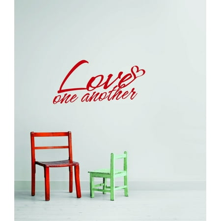 Do It Yourself Wall Decal Sticker Love One Another 12×24 Do It Yourself Wall Decal Sticker Love One Another 12×24