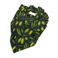 thumbnail image 5 of Junzan Green Branch Olive-1pcs Dog Bandanas,Dog Bandanas Scarf Triangle Bibs Kerchief Flannel Thicken Cotton Bandana for Small Medium Large Dogs and Cats, 5 of 9