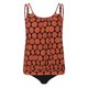 thumbnail image 4 of Trajes de Baño de Corte Alto para las Mujeres sin Mangas Impresión Push-Up Traje de Baño Acolchado Conjuntos de Blusa, Trajes de Baño de Cintura Alta para las Mujeres, 4 of 5