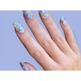 thumbnail image 2 of White Purple Chunky Glitter Dip and Acrylic Nail Powder - Wind Wizard - Fairy Glamor, 2 of 2