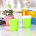 thumbnail image 5 of 10 Uds. De macetas de plástico coloridas, macetas cuadradas pequeñas para plantas, jardinería, interior grueso, Mini maceta para vivero, contenedor, 5 of 5