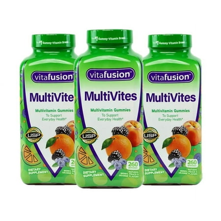 3 Pack | Vitafusion MultiVites Everyday Health Gummies (260 ct.)