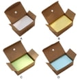 thumbnail image 2 of Injueey 100 unids/set tarjetas de visita de mensajes en blanco gruesas para profesionales tarjetas Flash en blanco tarjetas de mensajes cartulina Amarillo, 2 of 3