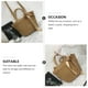 thumbnail image 4 of BRIGHTFUFU 1 bolso tejido, bolso tejido, bolsa de playa, bolsa de almacenamiento, bolsa de hierba, bolsa cruzada, 4 of 8