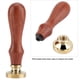 thumbnail image 4 of Sello de cera de sellado, 1 pieza de cera de sellado de madera retro, sello de cera de madera de alta capacidad, 4 of 8
