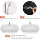 thumbnail image 3 of Pegatinas antideslizantes para ducha, 24 unidades, tiras adhesivas de seguridad para bañera, con raspador de primera calidad para escaleras de ducha y bañera, 3 of 5