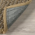 thumbnail image 3 of nuLOOM Meara Geometric Striped Seagrass Area Rug, 2' 6" x 8', Runner, Meara Beige, 3 of 9