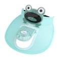 thumbnail image 2 of Xfvqtps Sun Visor Hat with Fan for Kids Built in USB Charging Fan Cute Frog Decor Adjustable Large Brim Empty Top Sun Protection Travel Beach Summer Fan Hat for 3-8 Years Sky Blue, 2 of 4