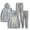 Grey, variant on Josiah Queen Take Me Home Men/Women Fall Suit Hoodies Sportswear Hooded Ankle Banded Pant Two Piece Set