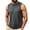 #0322-Dark Gray, variant on Men's Solid Color Waistcoat Undershirt