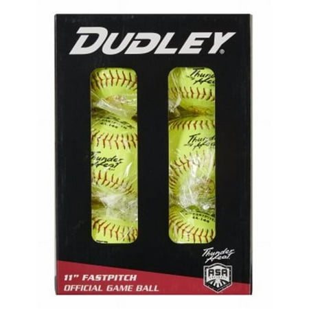 (6 pack) Spalding Sports Div Russell 6PK 11 Thunder Softballs