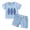 style-05 Blue, variant on Kogui Little Boys Golf Outfits Toddler Baby Boy Summer Clothes Short Sleeve Letter Print T-Shirt with Elastic Waist Shorts Set Summer Outfit 2T 3T (Blue,2-3 Years)