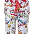 thumbnail image 4 of Frosty the Snowman Women's Christmas Tossed Print Sleep Pajama Pants For Adults, 4 of 7
