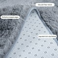 thumbnail image 3 of ZENELESS Indoor Fluffy Rug,5x7 Fuzzy Non-Slip Carpets for Living Room Bedroom Kids Room Nursery Home Decor Light Gray, 3 of 8