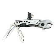 Personalized Personalize with Monogram Stainless Steel Wrench Shape Multi Pocket Tool 6"Long
