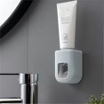 thumbnail image 3 of Wall-Mounted Automatic Toothpaste Squeezer, Punch-Free Toothpaste Squeezer, Blue, 3 of 4
