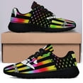 thumbnail image 3 of Sign Language Shoes Sneakers for Women Men Black Size 6, 3 of 7