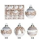 thumbnail image 1 of Seyotauo Velvet Christmas Ornaments Balls, 12 Pcs Flocked Shiny Christmas Decoration Balls, Christmas Tree Hanging Balls Set, Retro Christmas Tree Decoration Balls for Home Decor Parties Supplies, 1 of 5