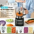 thumbnail image 4 of HoninJoy All-in-One Blender & Food Processor, 4 Preset Auto-iQ Programs, Best for Smoothies,Cookie Dough, Salsas, Cole Slaw & More, 4 of 11