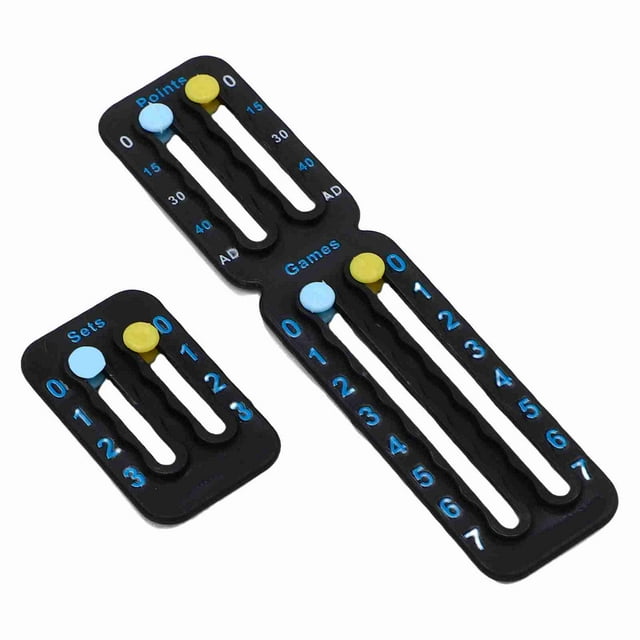 Guardián De Puntaje De Tenis, Marcador Portátil Liviano Para Raqueta Con Un Fuerte Montaje Adhesivo, Rastrea Juegos De Juegos Para Jugadores De Tenis Competitivos