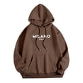 thumbnail image 5 of WILLBEST Sudadera Deportiva para Hombre con Capucha y Estampado De Letras para Uso Informal y Atuendos Elegantes Chica, 5 of 5
