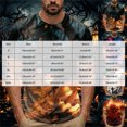 thumbnail image 3 of WOLIAUO Funny Mens Halloween Crewneck T-Shirt Lightweight Breathable Short Sleeve Mens Summer Shirts for Everyday, Shirts for Men Graphic Print Tops 3XL Black, 3 of 8