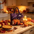thumbnail image 4 of Twfbrm Halloween Fall Tote Bag for Women, Autumn Waterproof Shoulder Bag with Pumpkin and Maple Leaf Print Design, Autumn Decorative Lightweight Handbag for Shopping, Outdoors, Thanksgiving Decor, 4 of 6