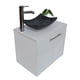 thumbnail image 1 of Gabinete para baño DECOMOBIL con Lavamanos y Monomando derecho blanco/gris, 1 of 4