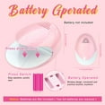 thumbnail image 3 of Compact Nails Fan Dryer For Fast Drying Suitable For Home Office And Travel Manicures Nails Drying Machine Accesories, 3 of 8
