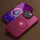 thumbnail image 3 of Matte Translucent Frosted Phone Case For iPhone 15 14 13 12 11 Pro Max Plus Magnetic Case For Magsafe Wireless Charging Cover, 3 of 5