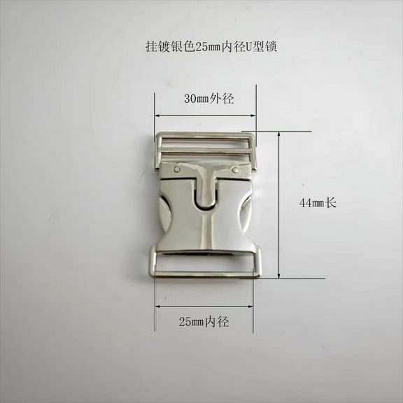 BERTDOMD 8pcs Backpack Belt Buckle Multi-function Zinc Alloy Buckle Paracord Bracelet Metal Buckles Easy Release Replacement Backpack Buckle