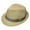 Brown, variant on Unisex Short Brim Fedora - Hats for Men & Women + Panama Hats & Straw Hats
