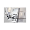 thumbnail image 3 of Lucas McKearn Estes 1-light Metal Bath Vanity Light in Polished Chrome, 3 of 4