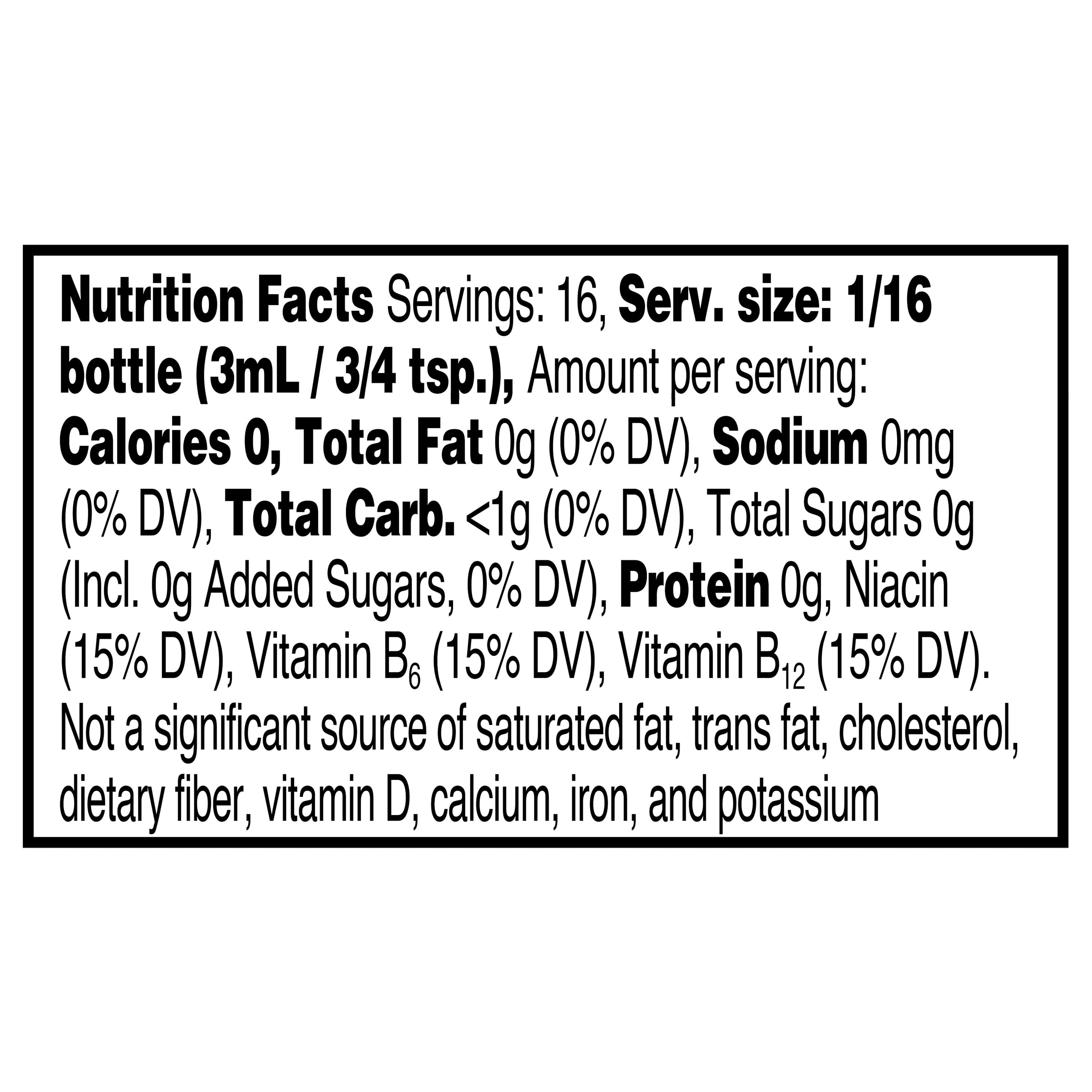 (3 pack) Great Value Fruit Punch Drink Enhancer, 1.62 fl oz