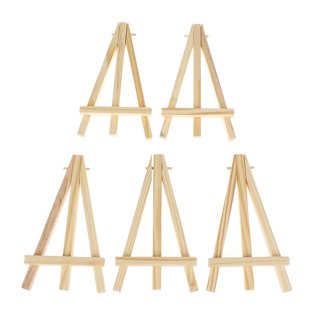 NOLITOY 4pcs Business Display Stand Art Easel Mini Wooden Easel Stand Table  Small Easel Stand Photo Frame Easel Mini Display Easel Wood Display Stand