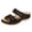 hwj# Black253, variant on Sandals Women Summer Solid Color Hollow Double Strap Wedge Slide Sandal Open Toe Comfort Thick Insole Slip On Platform Mules Casual Outdoor Walking Summer Beach Shoes,Green,7.5