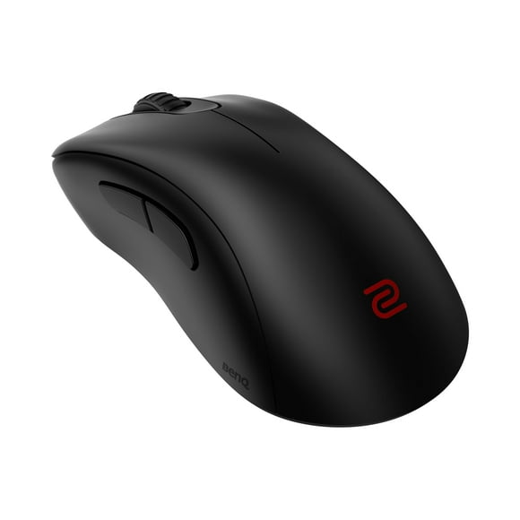 BenQ Zowie EC3-CW Wireless Ergonomic Gaming Mouse for Esports | Enhanced Receiver | 24-Step Scroll Wheel | Driverless | Matte Black Coating | Small Size
