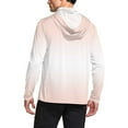 thumbnail image 5 of Fanxing Fishing Shirts for Men Big and Tall Hooded Sun Shirt with Mask Cover Long Sleeve UPF 50 Rash Guards Cooling Lightweight Hoodies Beige,XXL, 5 of 8