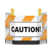 Beistle Construction Barricade Stand-Up 3' 1" x 27.25"- 6 Pack