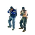 thumbnail image 2 of 2 figuras de personas a escala 1/64, de resina, para tren, parque, calle, diorama, arena Estilo A, 2 of 9