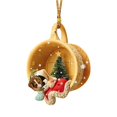 thumbnail image 1 of Bl-ack & Fri day Christmas Clearance! Christmas Pendant Ornaments Personality Ornaments Christmas Ornaments Christmas Tree Ornaments Ornaments Indoor Rear View Pendant Ornaments, 1 of 9