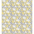 thumbnail image 3 of Ambesonne Luau Duvet Cover Set, Hawaii Vegetation Vintage, 2-Calking, Pale Yellow Pale Grey, 3 of 3
