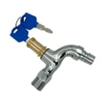 thumbnail image 2 of 1Pc Anti-theft 1/2\\\" Thread Alloy Sink Tap with key Lock Outdoor Faucet Lockable, 2 of 5
