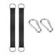 thumbnail image 1 of Kit de 2 Correas para Colgar Columpios de Árbol con 2 Mosquetones, Cinturón de Extensión de Barra Única de 2 M, 1 of 5