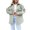 Vert, variante sur WEIYLL Vestes pour Femmes Chemise Surdimensionnée Boutonnée Longue Surchemise Poches Kaki Vêtements pour Femmes Taille P