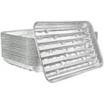 thumbnail image 3 of VeZee Disposable Small Broiler Aluminum Pans for Baking & BBQ - Convenient for Easy Cleanup and Delicious Grilling - Perfect for Home and Commercial Use - 50 Counts, 3 of 5