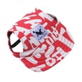 thumbnail image 4 of Pet Sun Protection Hats Cap Multi Pattern Optional for Dogs Puppy Baseball Hat with Ear Holesdog costume, 4 of 6