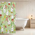thumbnail image 3 of Erosebridal Duck Shower Curtain 72Wx72L for Girls, Rainy Day Waterproof Bathroom Curtain, 3 of 5