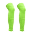 thumbnail image 2 of Kids' Soccer Sleeve No Bottom Calf Protector for Youth Field Training 7-17 Years Green 7-12 Years, 2 of 6