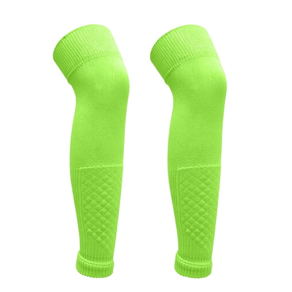 Xfvqtps Kids Pre Cut Soccer Socks Leg Sleeves Soccer Sleeves Compatible with Grip Socks Shin Guards Sleeves for Soccer Football